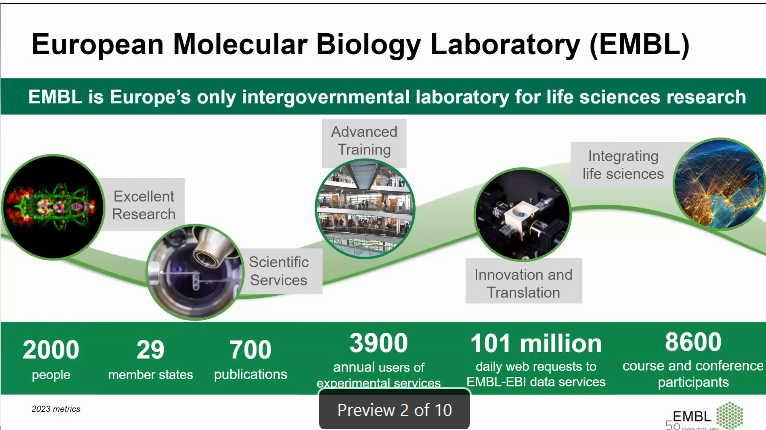 EMBL Introduction Webinar 2024-05-23